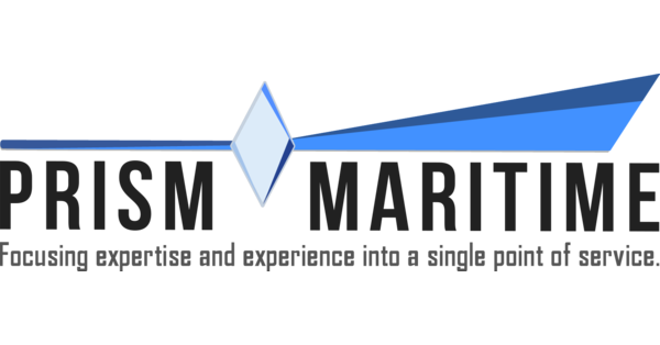 Prism Maritime logo.